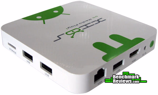 Pivos XIOS DS Media Player, corner view