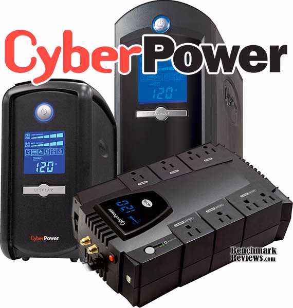 CyberPower UPS Intelligent LCD Battery Backup