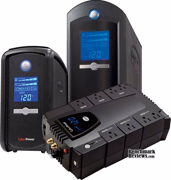 CyberPower Intelligent LCD Battery Backup UPS