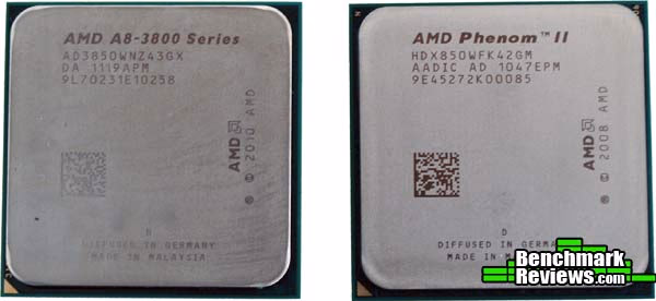AMD A8 3850 CPU Phenom