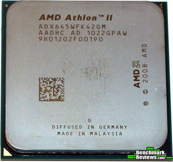 Athlon II X4 645, front view