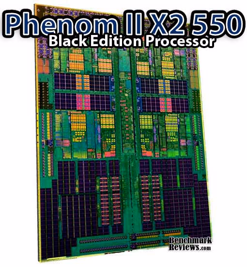 Phenom II x2 550 Die