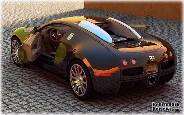 Bugatti Veyron NVIDIA OptiX Gallery