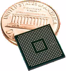 NVIDIA Tegra Penny Size