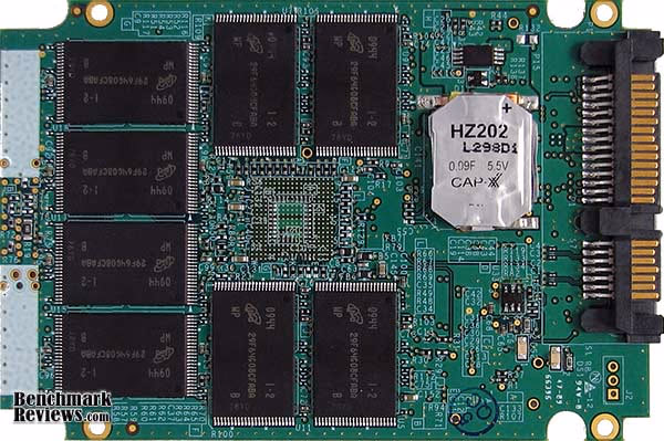 SandForce Solid State Drive SSD, bottom view
