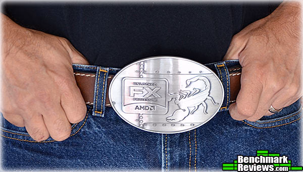AMD Bulldozer fx8150 Belt Buckle