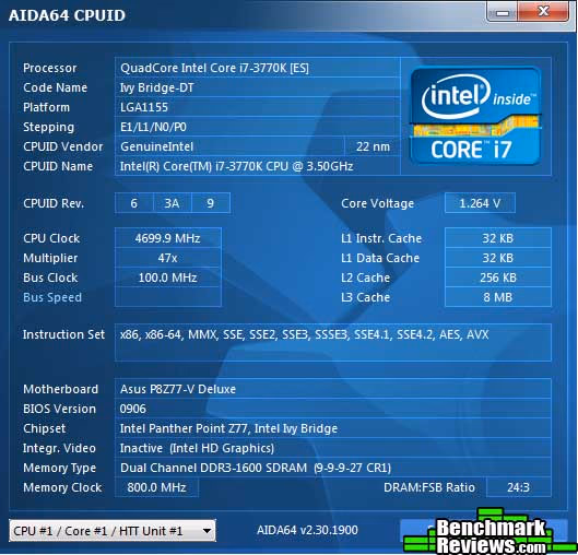 Intel Core i7 3770k Oc