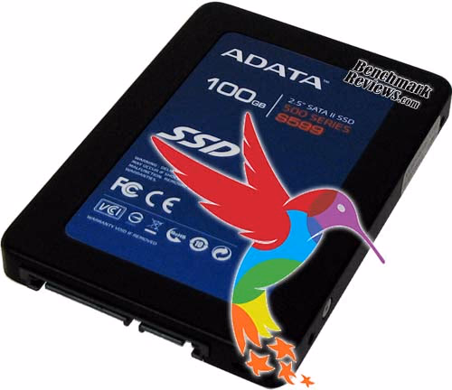 A DATA S599 Solid State Drive, splash