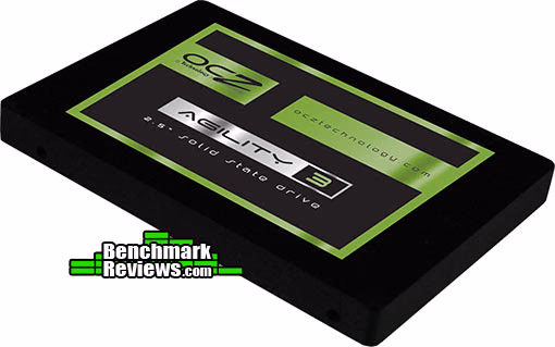 OCZ Agility 3 SSD AGT3 25SAT3, corner view