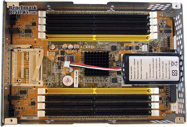 ACARD ANS 9010 RAM Drive, top view