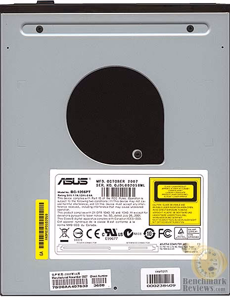 ASUS Bc 1205pt Top View