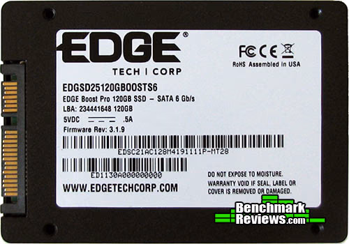 EDGE Boost Pro SSD, bottom view