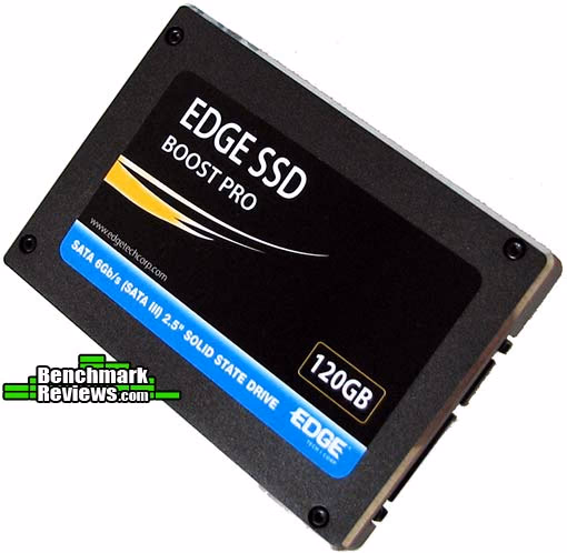 EDGE Boost Pro SSD, corner view