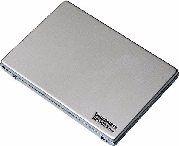 Crucial M225 SSD Bottom, corner view