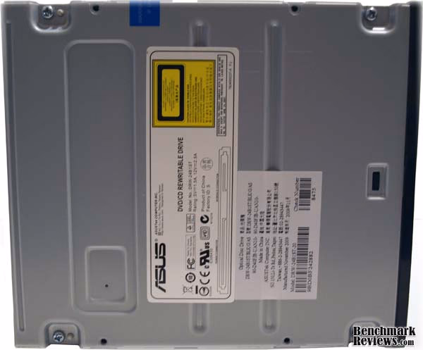 ASUS DRW 24B1ST, bottom view