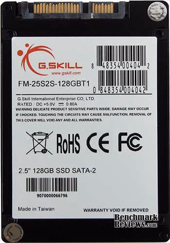 G.Skill Titan SSD, bottom view