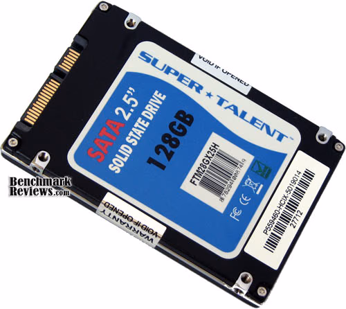 Super Talent UltraDrive ME, bottom view