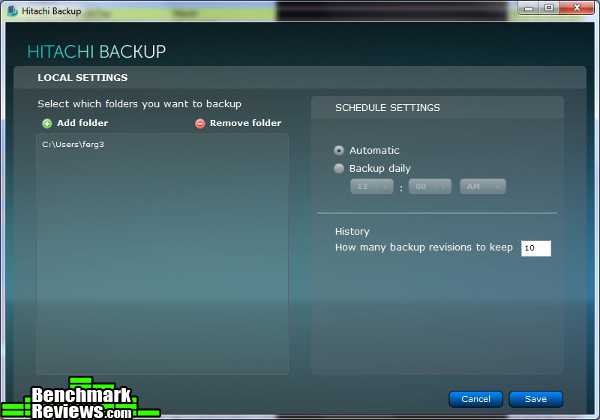 Hitachi LifeStudio Mobile Plus 500 Hard Drive