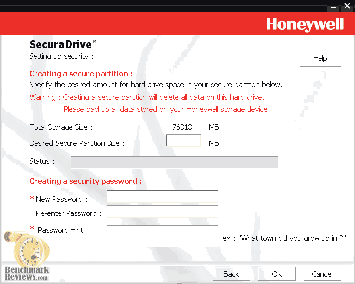 Honeywell SecuraDrive Hi-Speed USB 1.8 Inch Pocket Hard Drive FM-HWS80U2 Performance Test Review