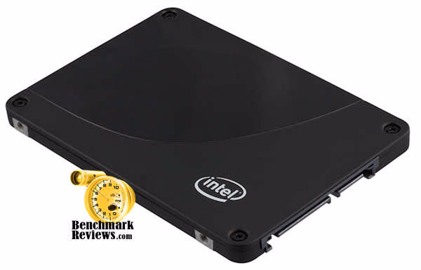 Intel XM25 SSD Angled