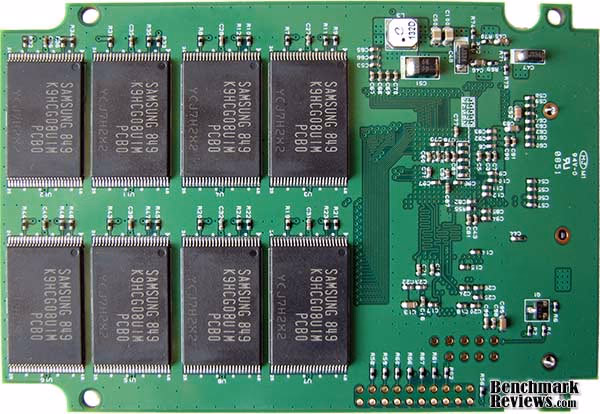 OCZ Vertex PCB, bottom view