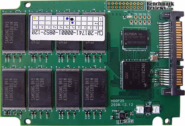 OCZ Vertex PCB, top view
