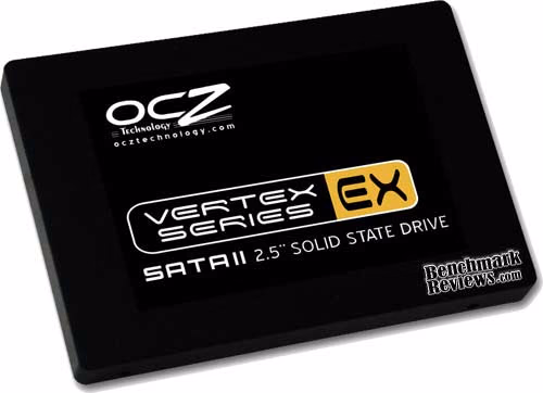 OCZ Vertex Ex Slc Ssd Top, splash