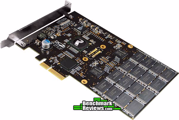 OCZ Revo Drive SSD Top, corner view