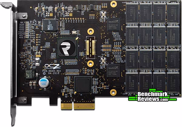 OCZ Revo Drive SSD, top view