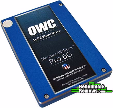 OWC Mercury Extreme Pro 6G SSD, angle view