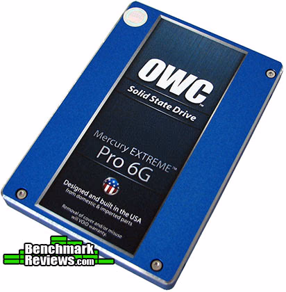 OWC Mercury Extreme Pro 6G SSD, corner view