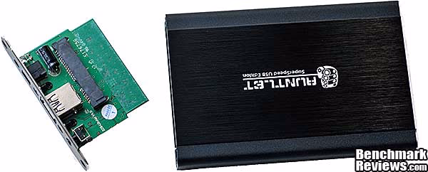 Patriot Gauntlet USB 3.0 Enclosure, open