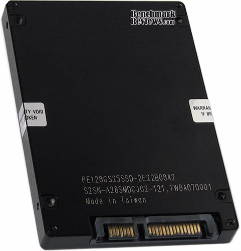 Patriot Warp SSD Bottom, angle view