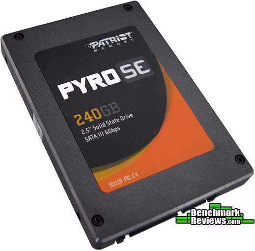 Patriot Pyro SE SSD PPSE240GS25SSDR, angle view
