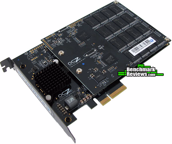 OCZ RevoDrive 3 X2 SSD, angle view