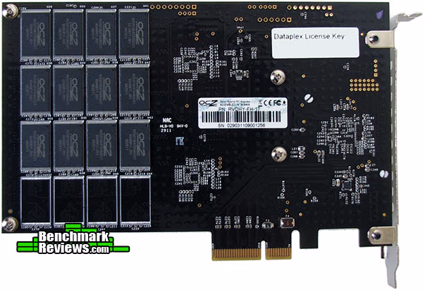 OCZ RevoDrive Hybrid PCI E SSD, bottom view