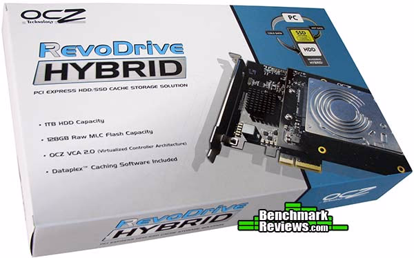 OCZ RevoDrive Hybrid PCI E SSD, package
