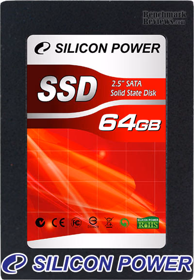 Silicon Power 64GB SATA SSD SP064GBSSD25SV10, splash