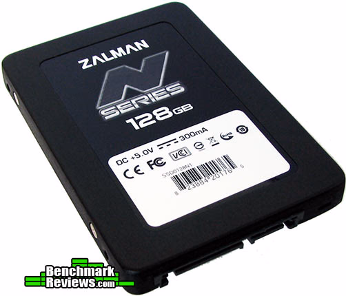Zalman N Series SSD0128N1, corner view