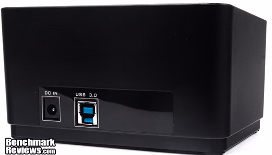 Thermaltake BlacX 5G, rear view