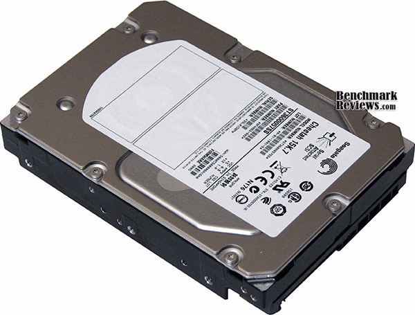 Seagate Cheetah 15k.7 Sas Hard Drive ST3600057SS, angle view
