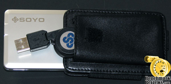 Soyo FM-SY-SLIM20GB 20GB SlimEx Platinum External USB 1.8" Hard Drive 