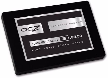 OCZ Vertex 3.20 120GB Solid State Drive Tilt