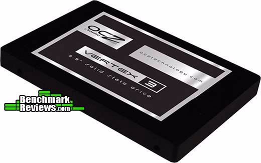 OCZ Vertex 3 VTX3 25SAT3, angle view