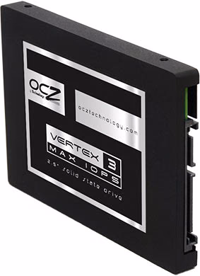 OCZ Vertex3 Max IOPS SSD Upright
