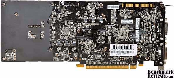 EVGA gtx275 Coop Phsyx, back view