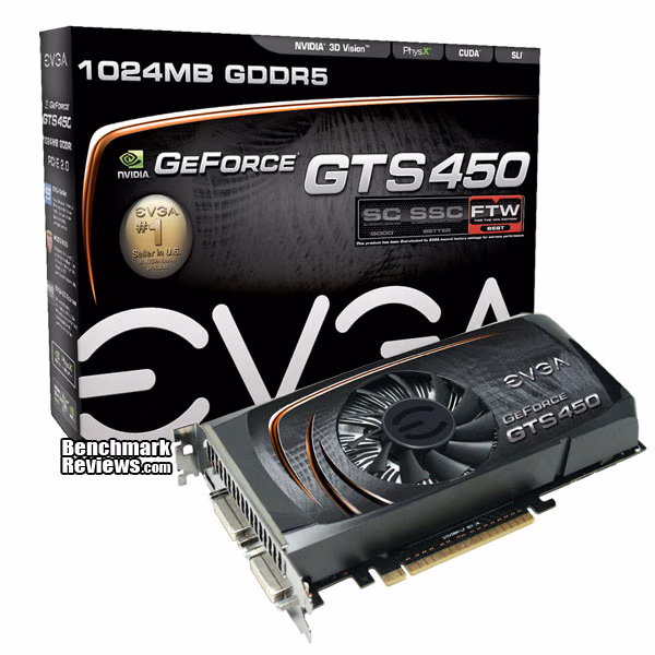 EVGA Gts 450 Ftw, box