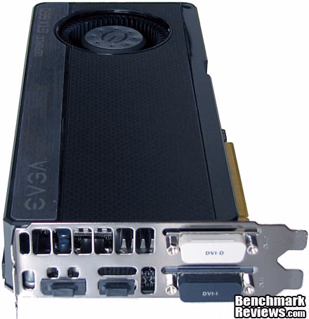 EVGA GeForce GTX 660 2GB Superclocked IO Panel
