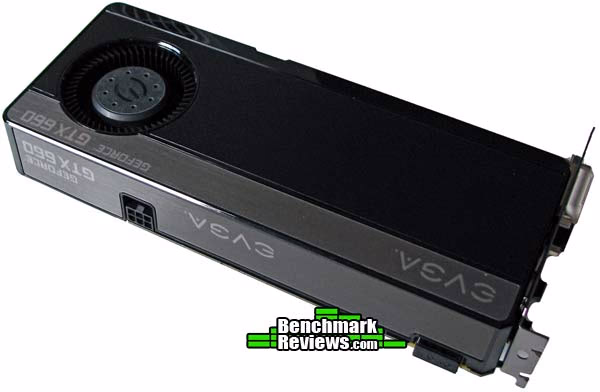 EVGA GeForce GTX 660 2GB Superclocked Rear View