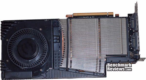 EVGA GTX 580 Classified, open